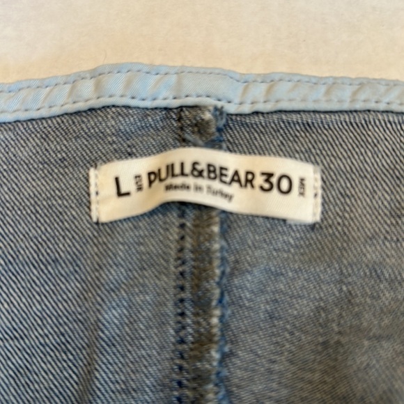 Pull&bear Size large Blue Jean button up dress - Picture 9 of 9